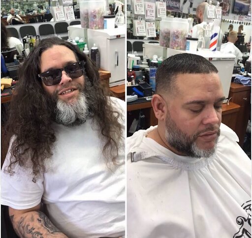 Fade before and after