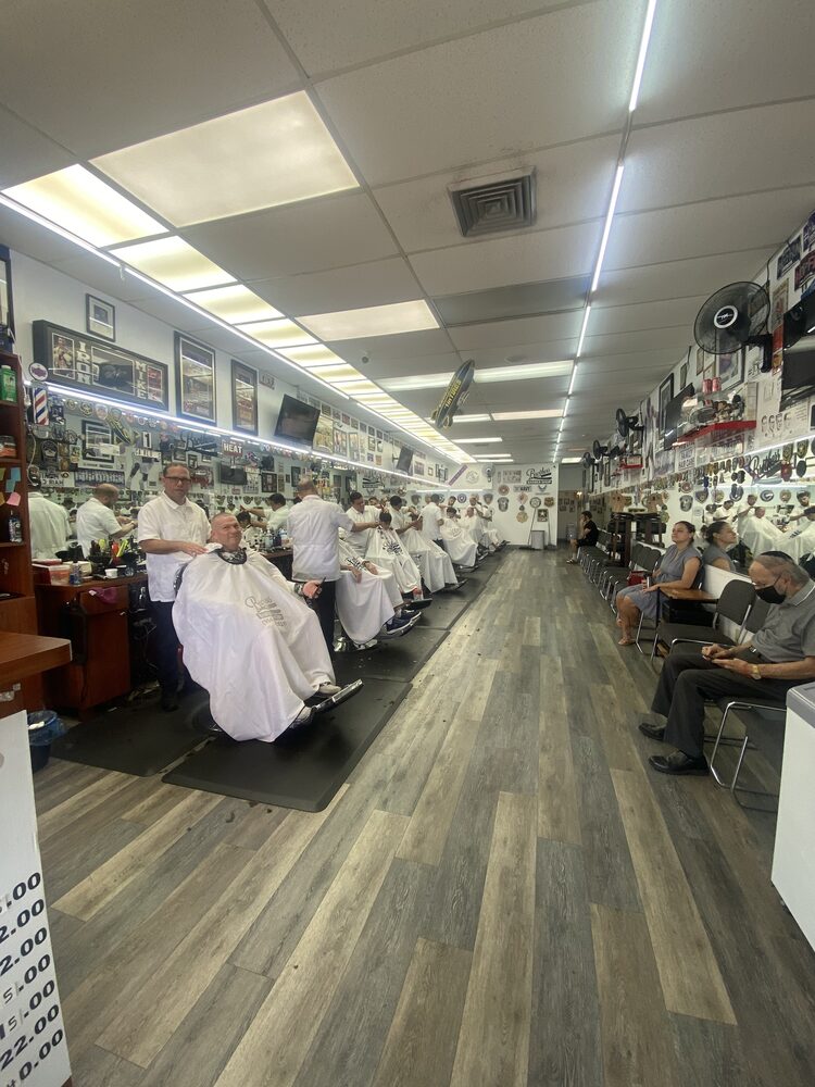Inside Brother's Barber Shop